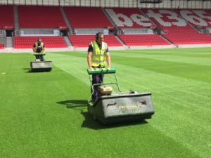 Dennis Mowers integral for Stoke City FC