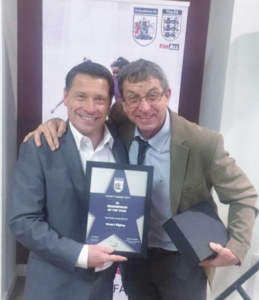 Stuart Higley Wins Oxfordshire FA County Groundsman Of The Year 