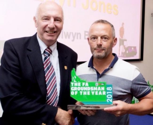 Colwyn Bay Groundsman Praised