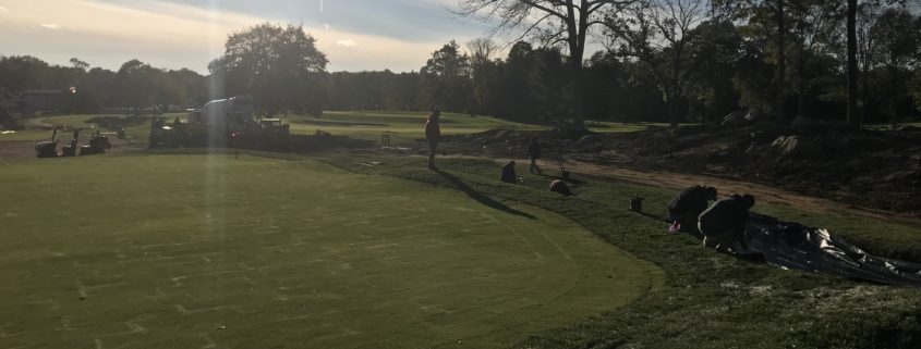 Capillary Concrete Bunker Upgrade - Turf Matters