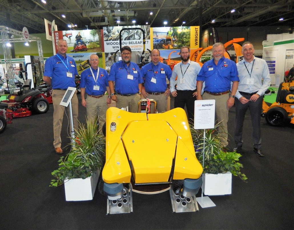 Spider Show Slope Mower At SALTEX