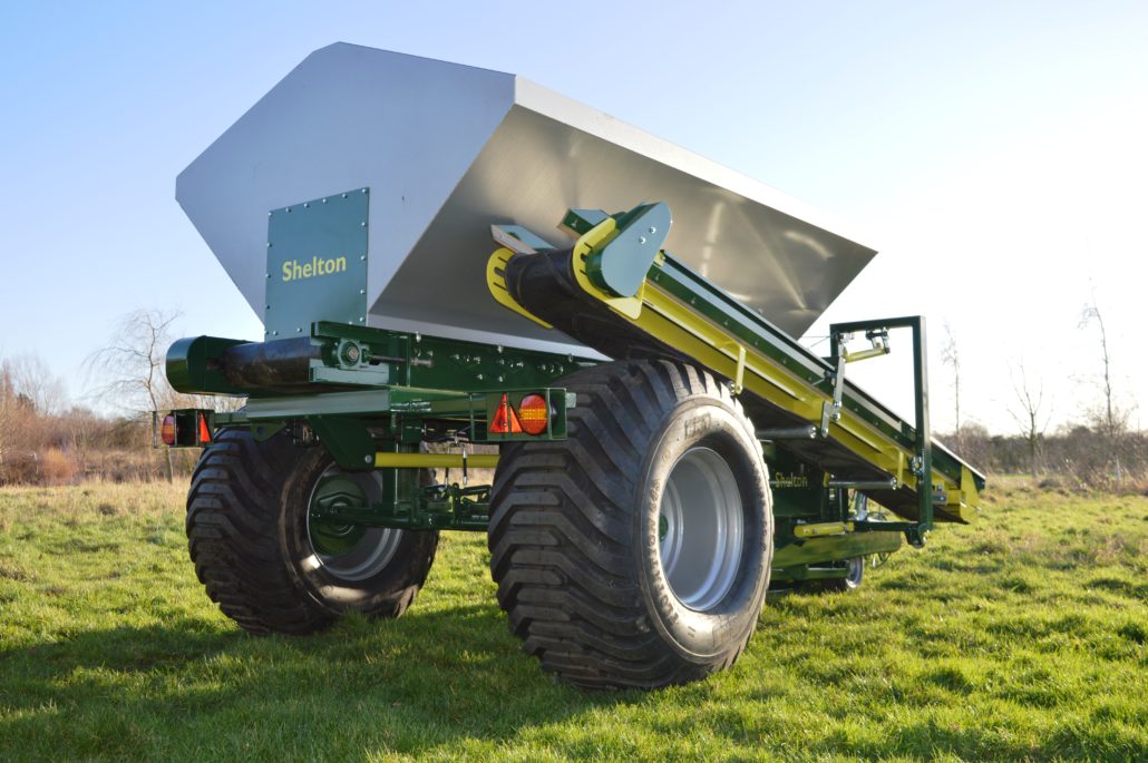 The New Shelton 6 Tonne Universal Sand and Gravel Hopper