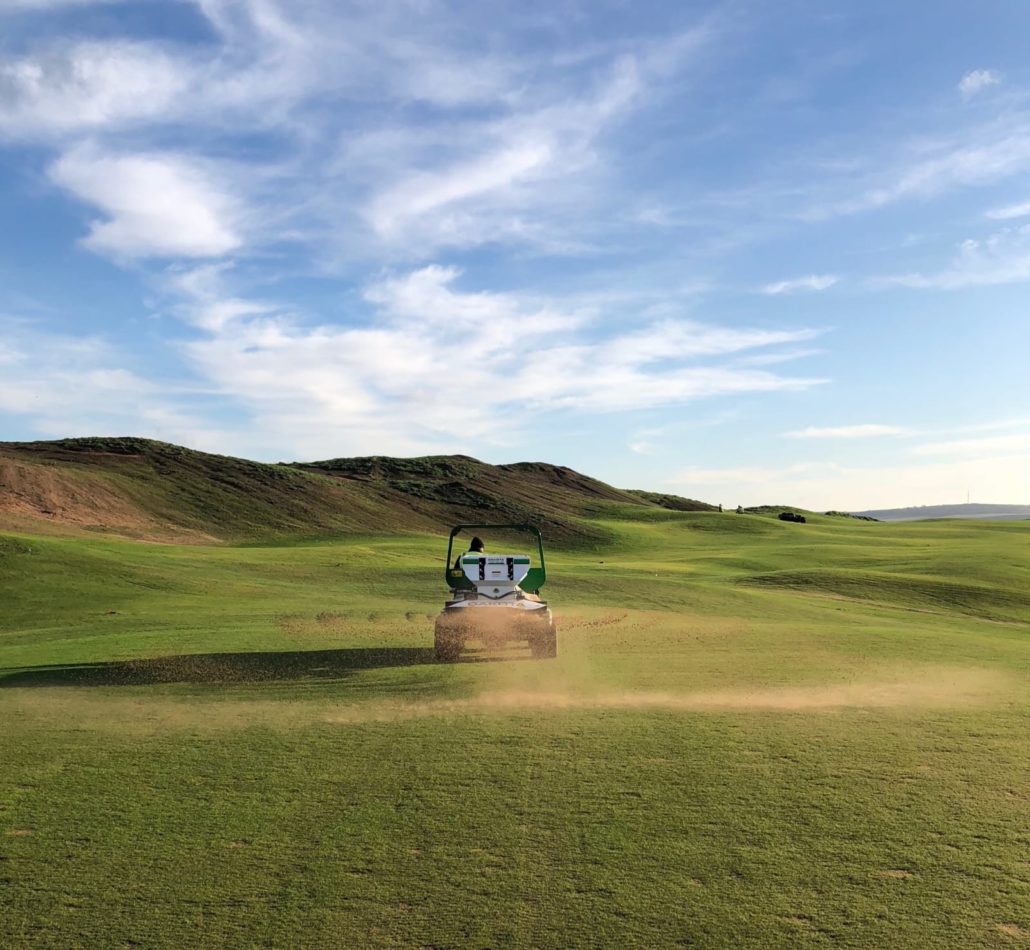 John Deere Key At Dumbarnie Links