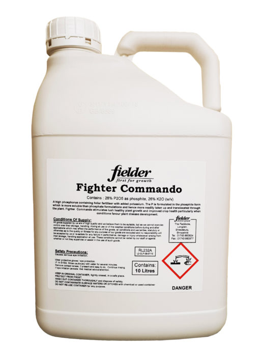 Fighter Commando Combats Disease - Turf Matters