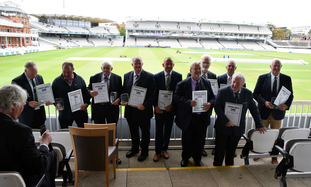 Cricket Groundcare Award Winners 