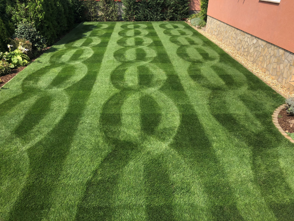 Allett's Creative Lawn Stripe Winner