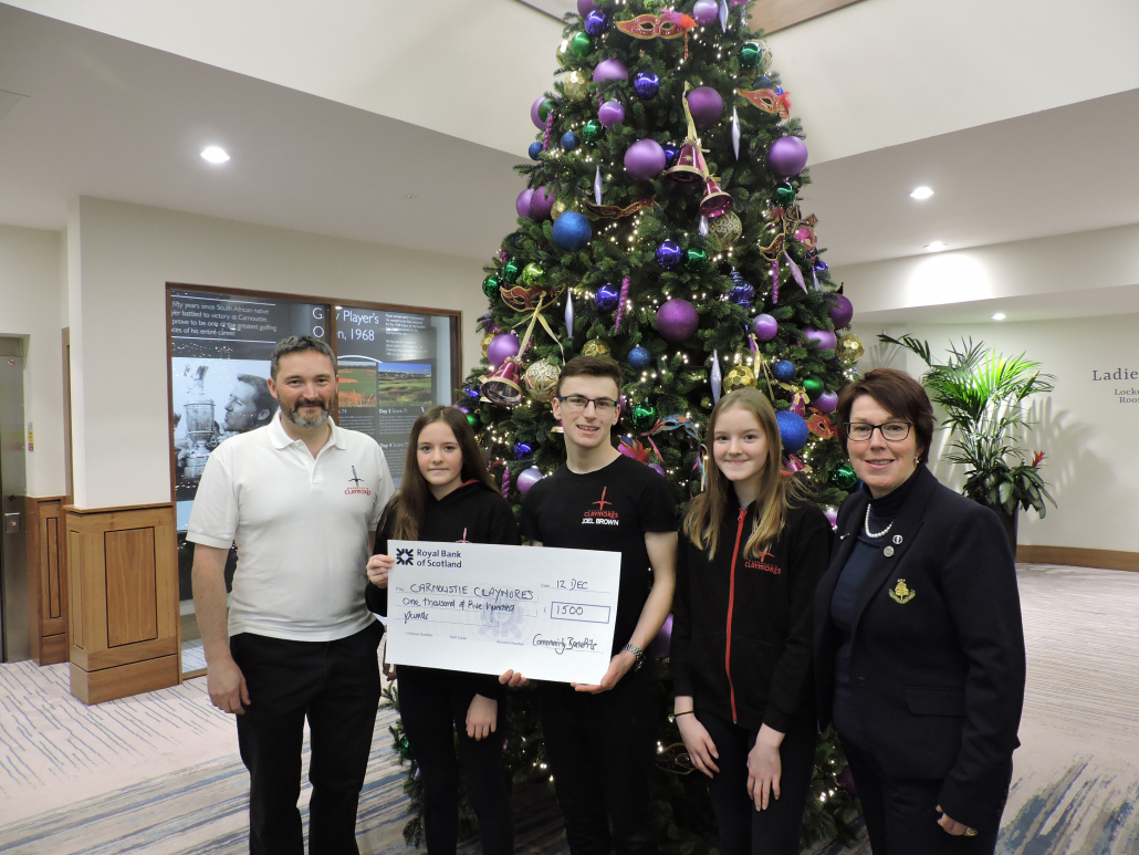 Carnoustie give back to local community