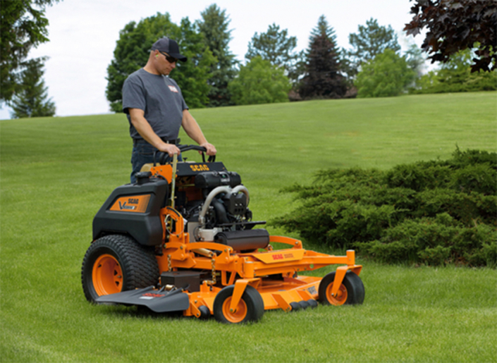 New SCAG stand-on mower - Turf Matters