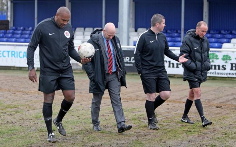 Billericay striving to improve surface