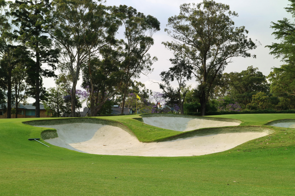 Ecobunker enables Sandbelt style bunkers