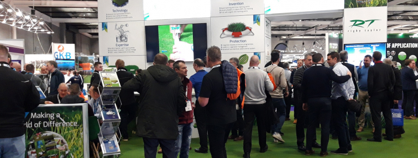 Rigby taylor stand buzzing at the recent BTME exhibition