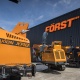 Forst machines outside of the factory