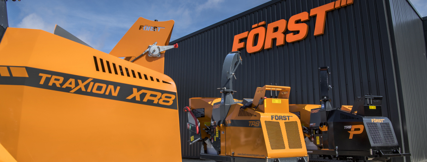 Forst machines outside of the factory