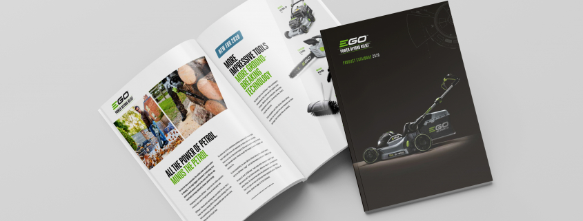 EGO outlines its ongoing commitment to a greener future in 2020 catalogue