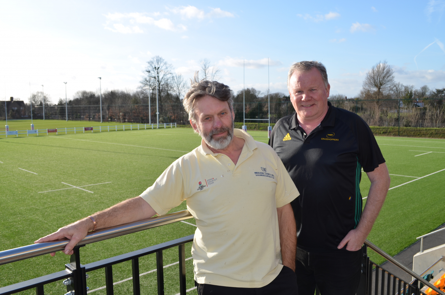 Rigby Taylor at Grasshoppers RFC - Turf Matters