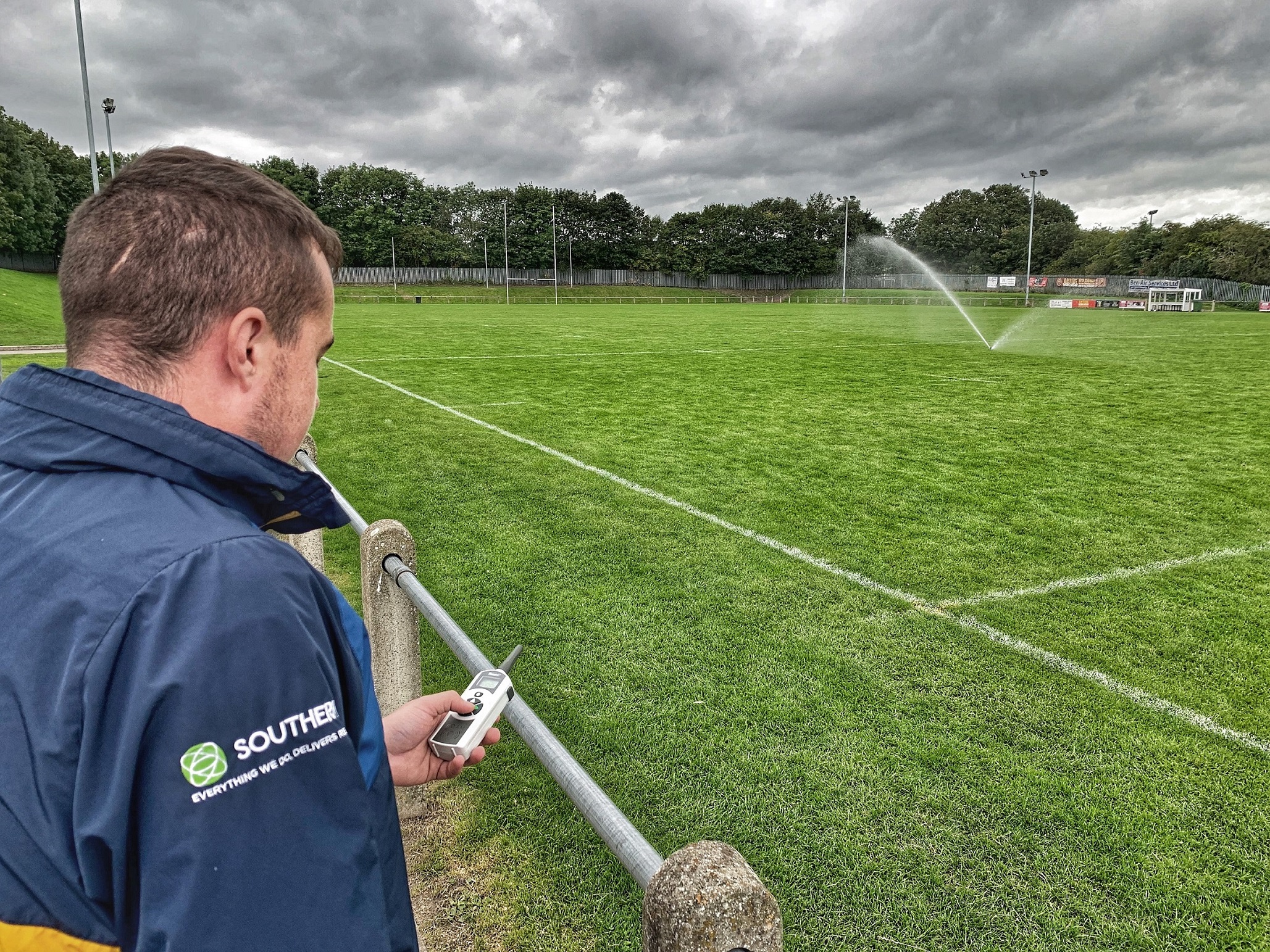 Hunter Irrigation the preferred choice at the Arthur Miller Stadium 2