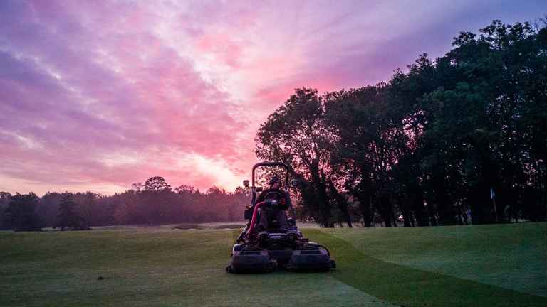 Greenkeepers work fury