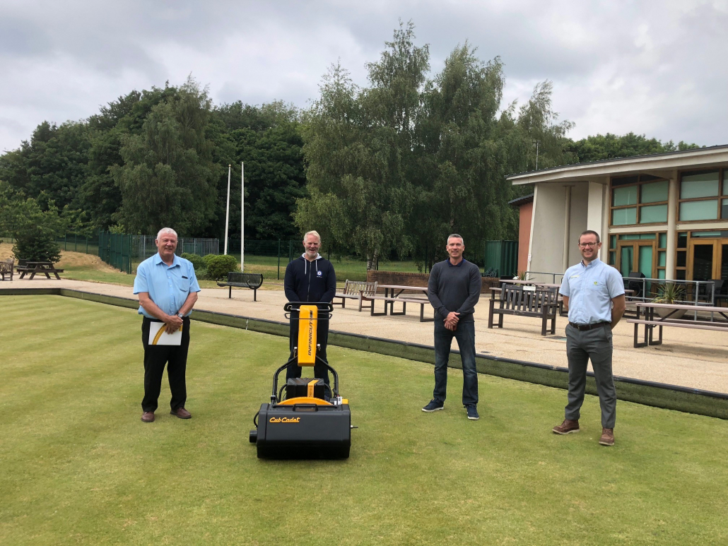 Richard Peel delivers on new bowls contract