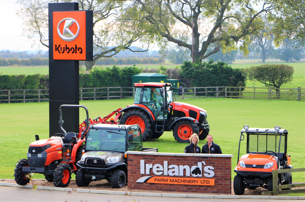 Irelands Farm Machinery takes on Kubota equipment
