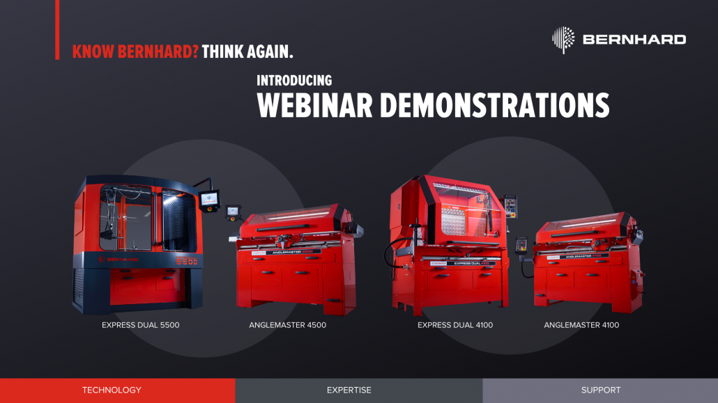 Bernhard Company launches online demonstrations