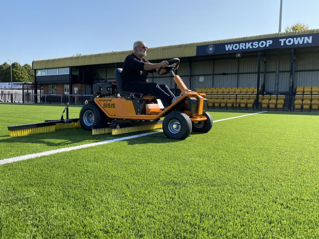 Brush-Pro keeps it clean at Worksop Town FC