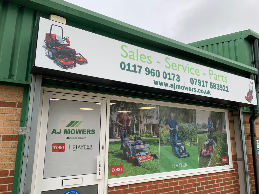 AJ Mowers revamps showroom 