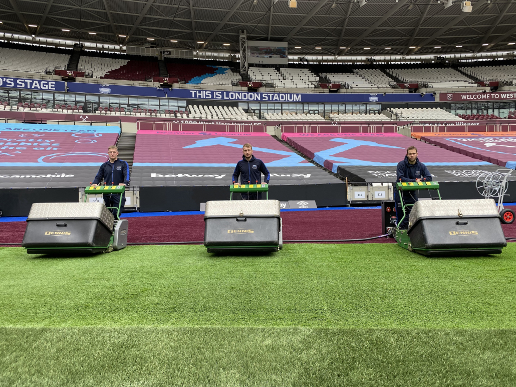 London Stadium relies on G860's