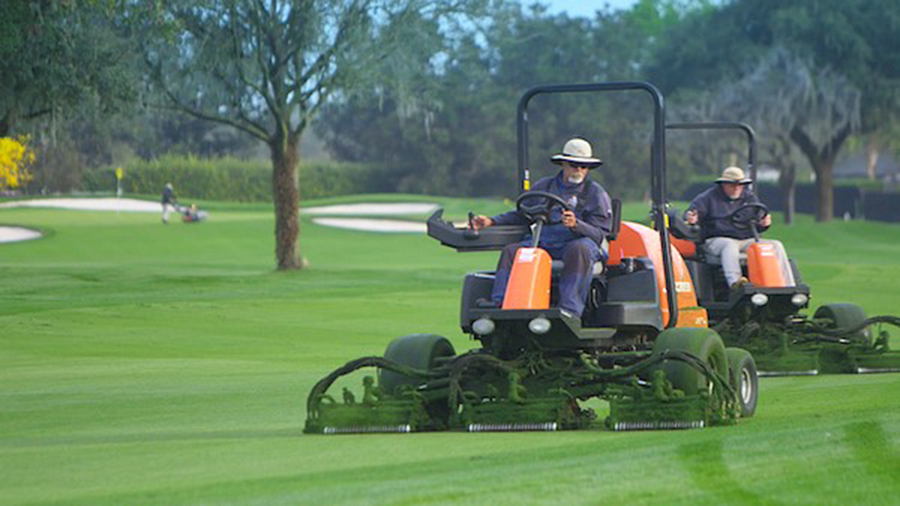 Jacobsen mowers integral to Bay Hill