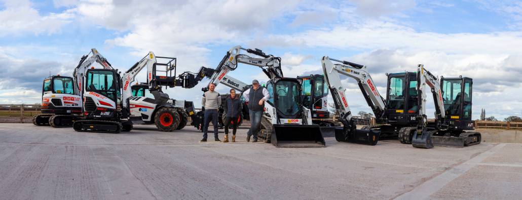 North Wales Rental Start-Up Buys Over 20 New Bobcat Machines  