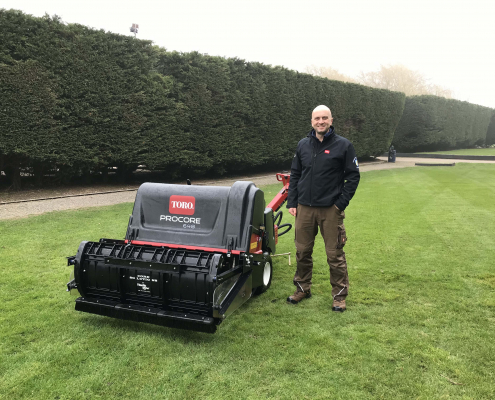 THE DREAM MACHINERY TEAM AT THORPE HALL GOLF CLUB