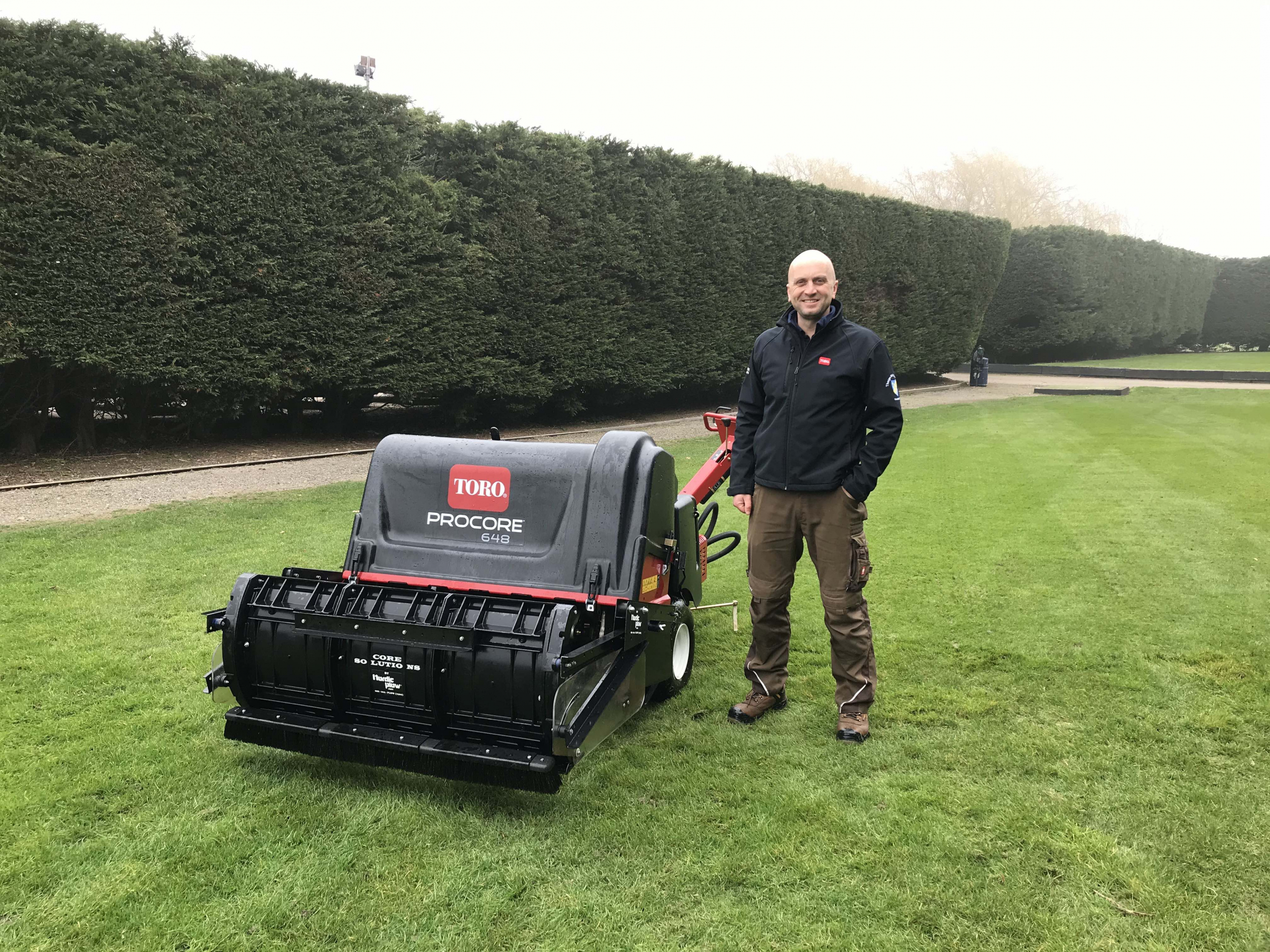 THE DREAM MACHINERY TEAM AT THORPE HALL GOLF CLUB
