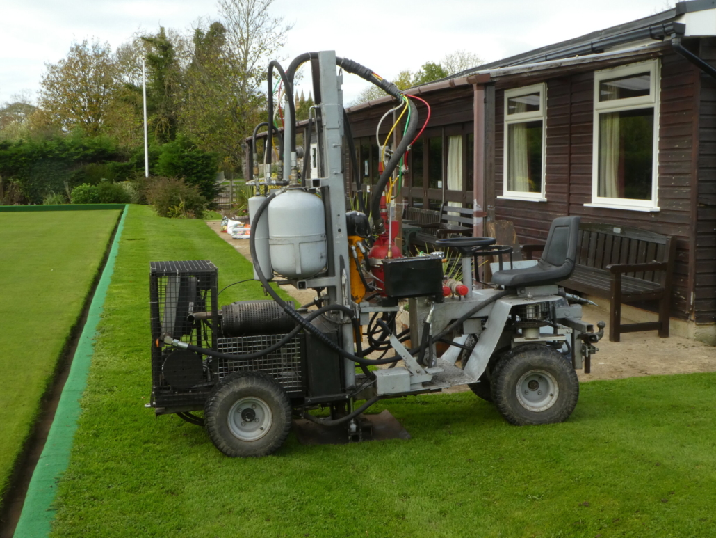 Deep aeration relief for Broadway Bowling Club