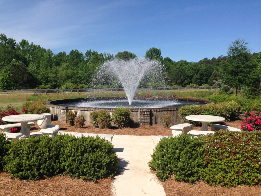 Fixed fountain easy with Otterbine