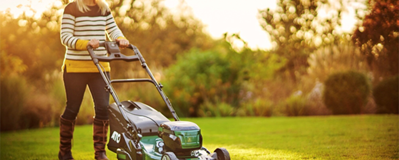 Cordless discount roller mower