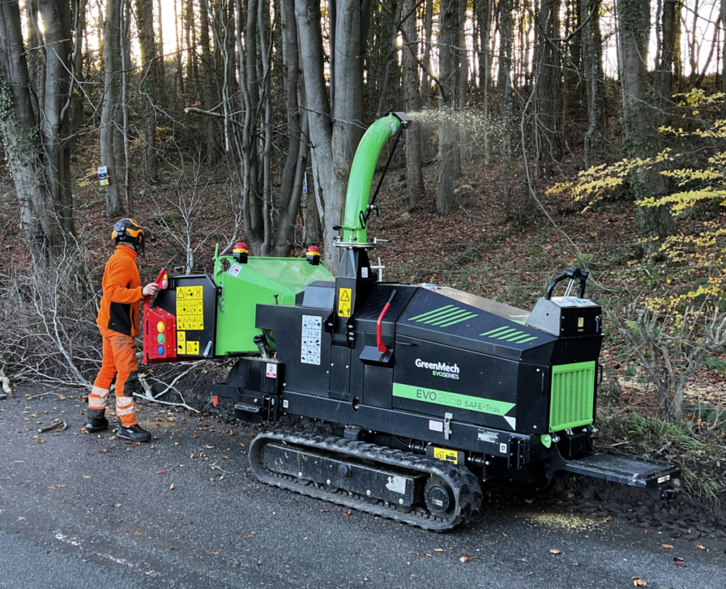 Expanded GreenMech fleet for Woodworks Tree Surgery