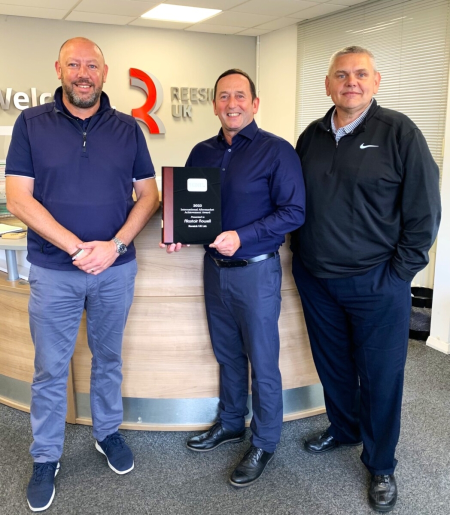 Reesink's aftermarket service scoops award