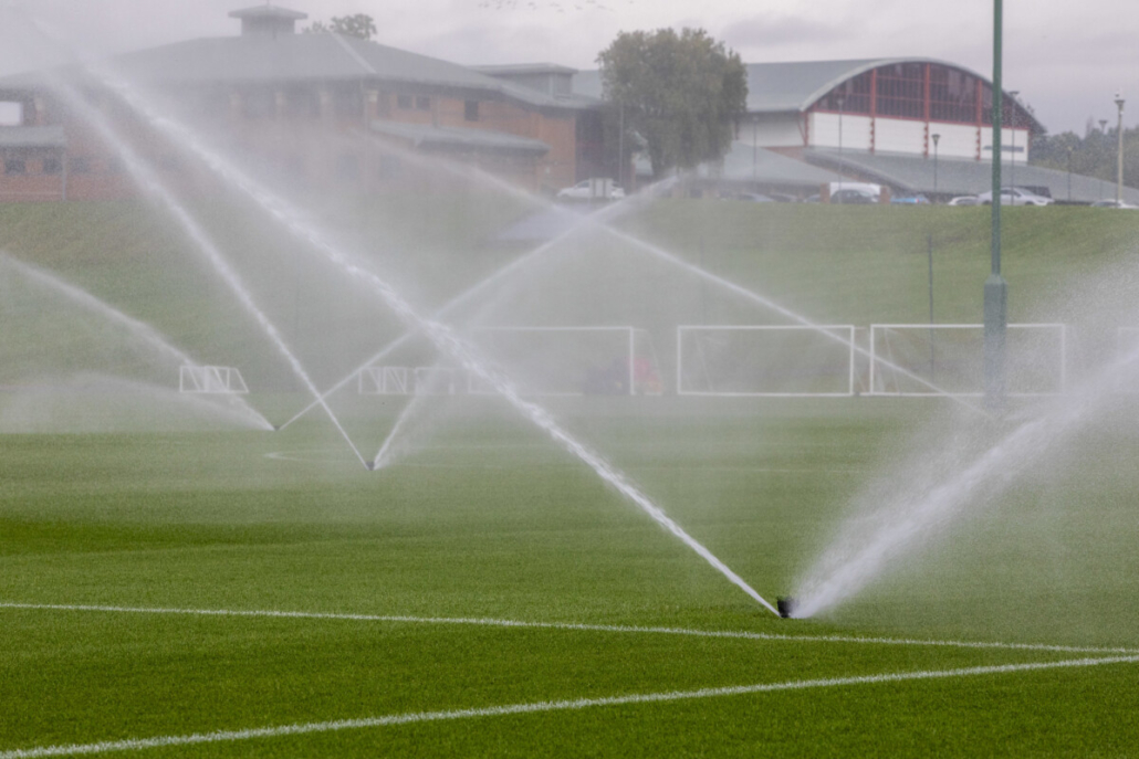 Toro B Series sprinklers with Turf Cup at Middlesbrough Football Club.