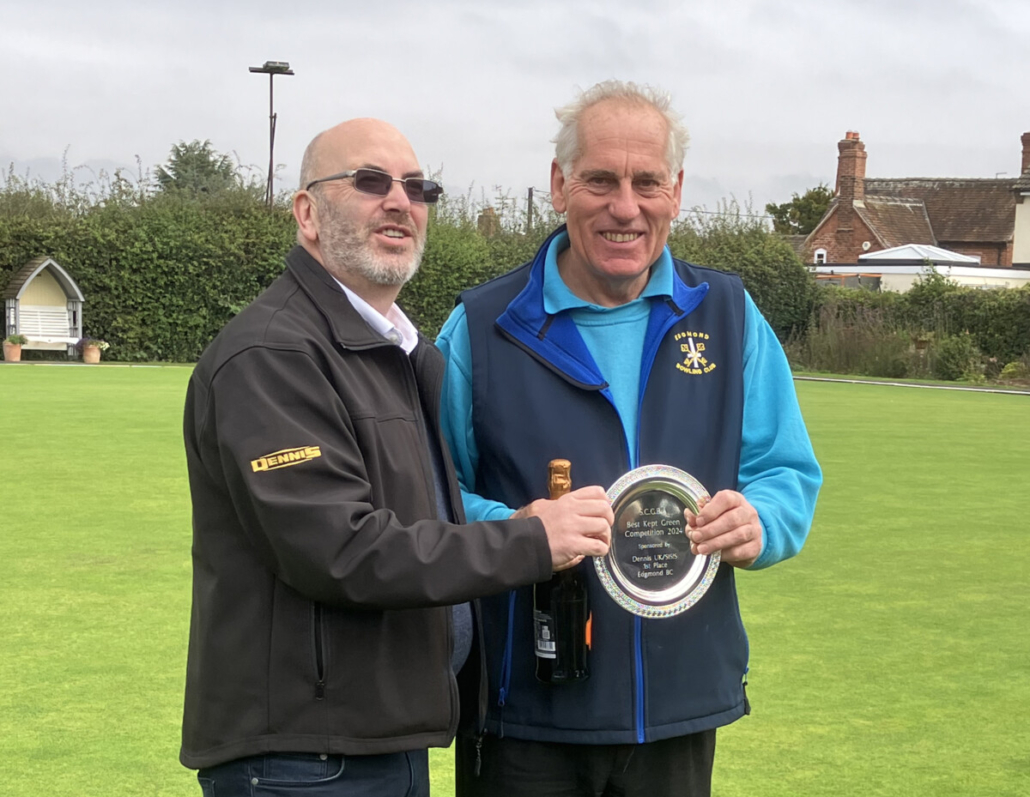 Edgmond Bowling Club Wins Best Kept Green in Shropshire