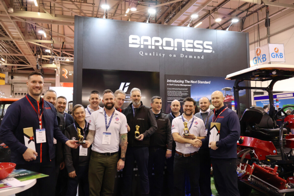 Lister Wilder win the treble at Baroness dealer awards!