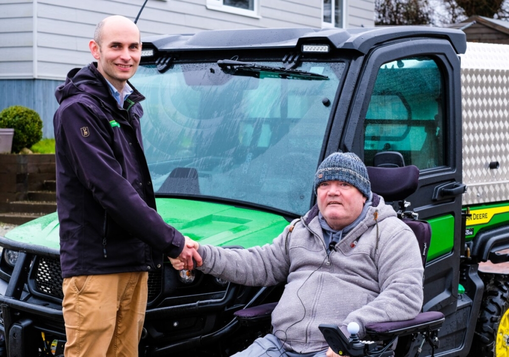 Adapted all-terrain vehicle restores Cornishman’s independence