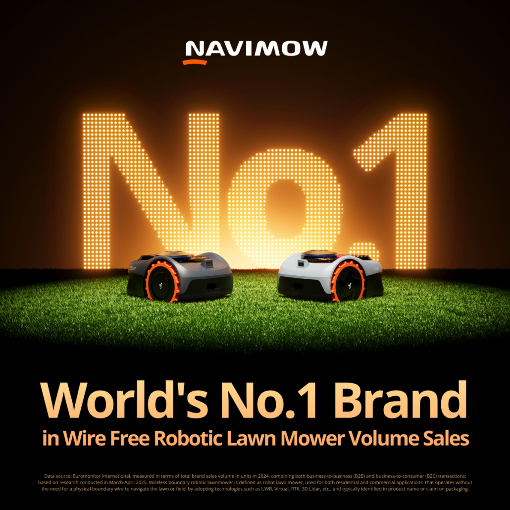 Euromonitor certifies Segway Navimow as market leader Euromonitor certifies Segway Navimow as market leader