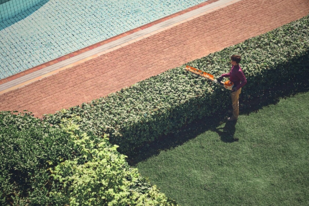 STIHL's first single-sided battery-powered hedge trimmers STIHL's first single-sided battery-powered hedge trimmers