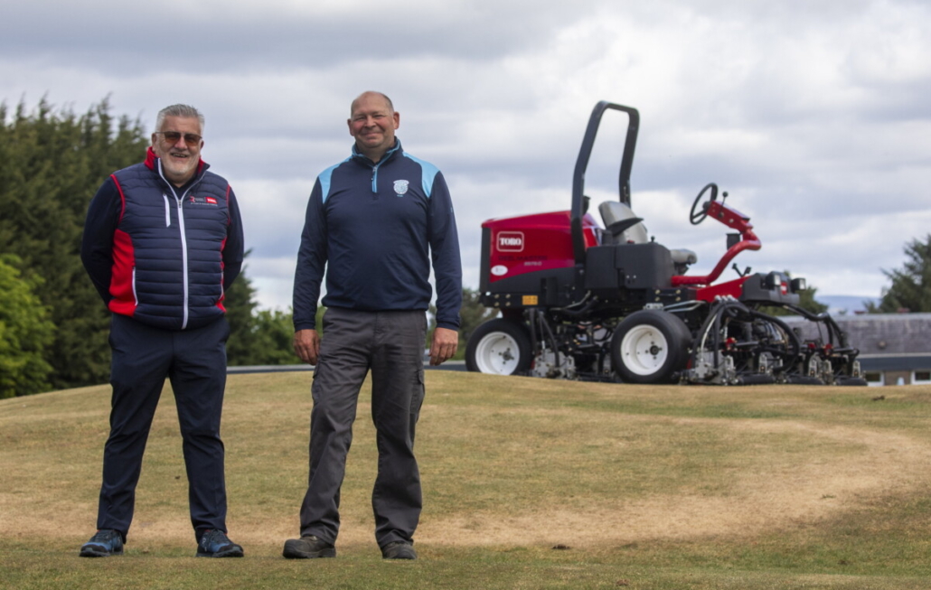 Toro for rig and furrow fairways at Forfar Toro for rig and furrow fairways at Forfar
