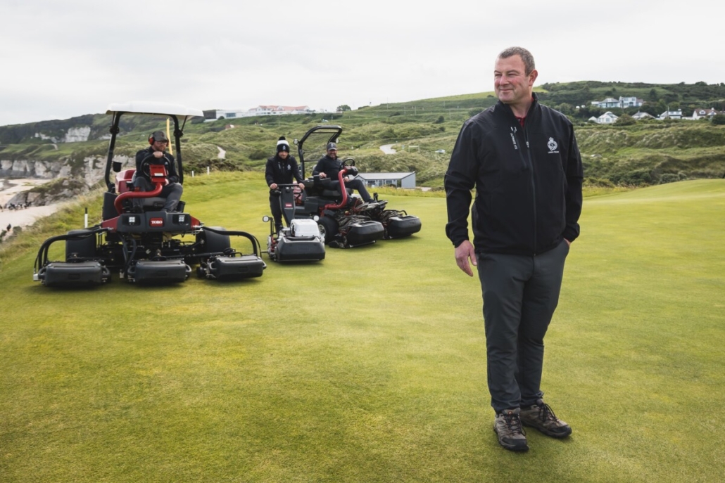 Toro maintains championship course for The Open Toro maintains championship course for The Open