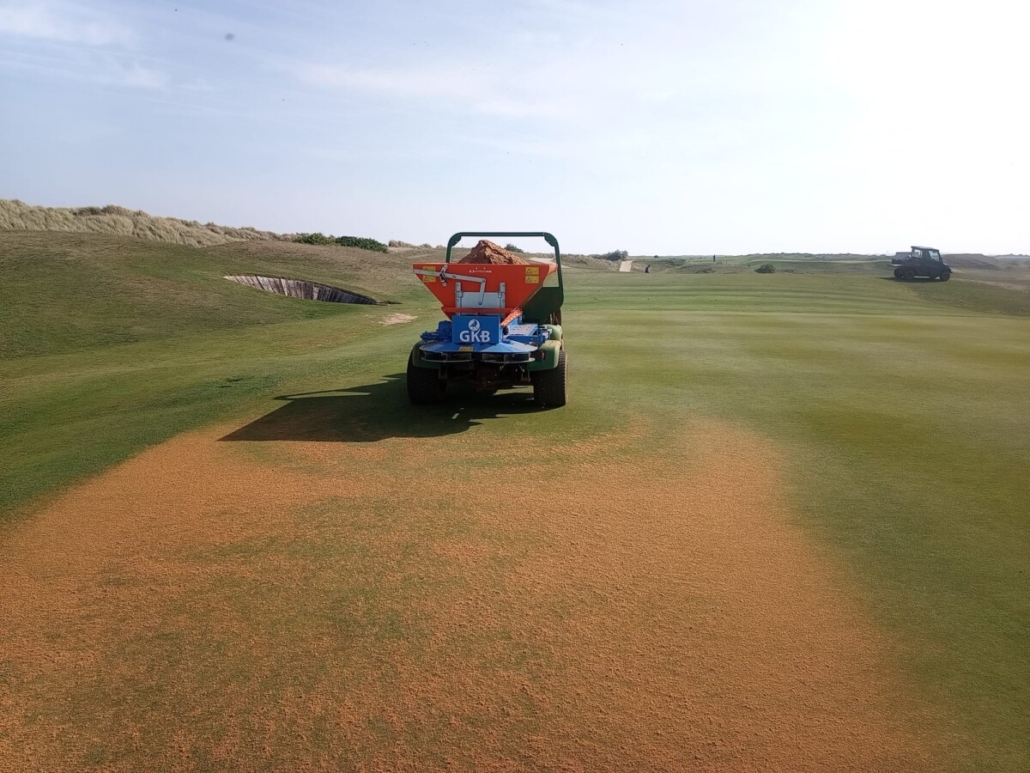 GKB Sandspreader proves tough to beat 