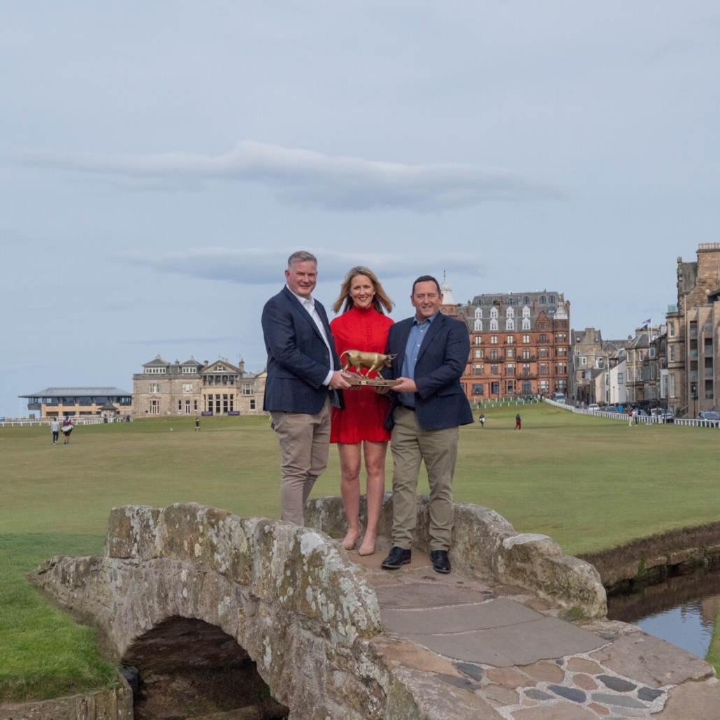 Toro, Reesink UK and St Andrews Links Mark a Milestone Toro, Reesink UK and St Andrews Links Mark a Milestone