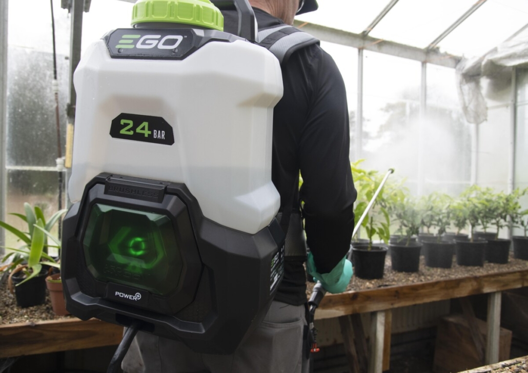 EGO introduces professional backpack sprayer EGO introduces professional backpack sprayer