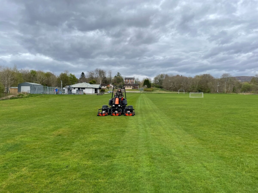 Jacobsen AR 522 helps Taynuilt keep grounds match-ready Jacobsen AR 522 helps Taynuilt keep grounds match-ready