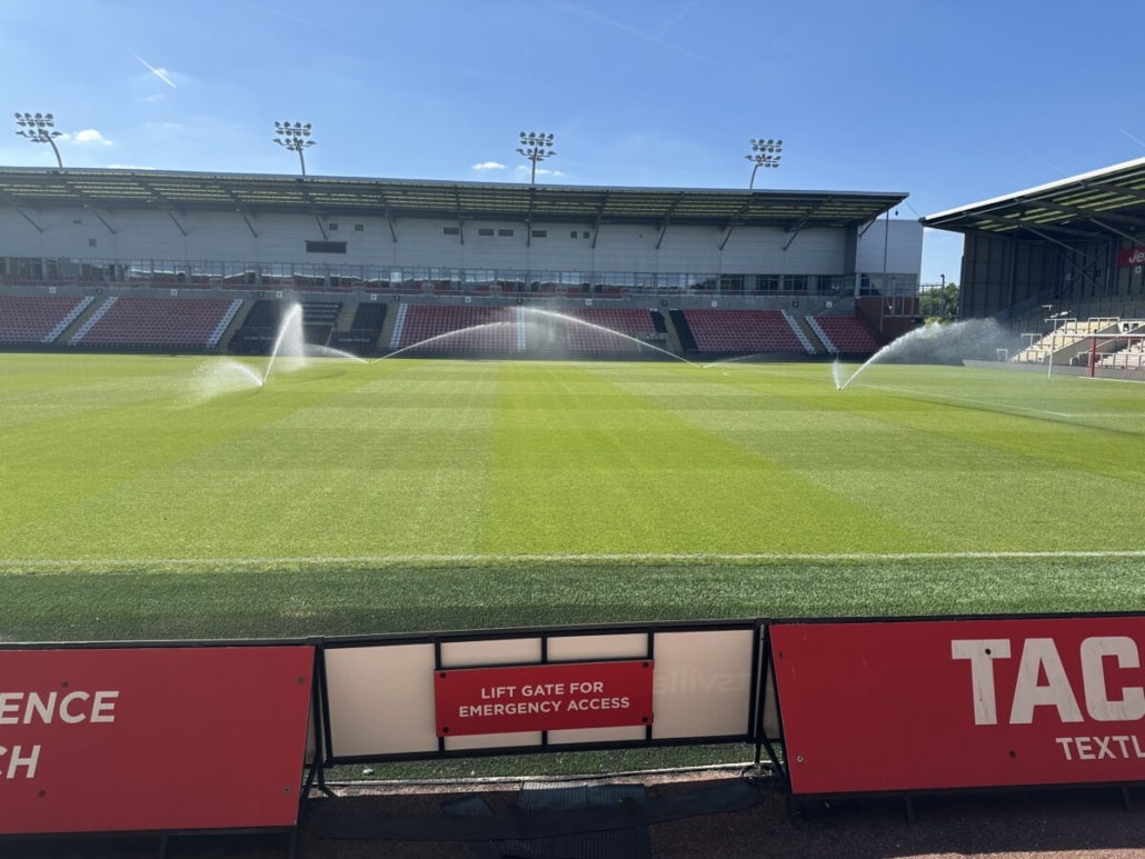 Hunter Irrigation Makes an Instant Impact