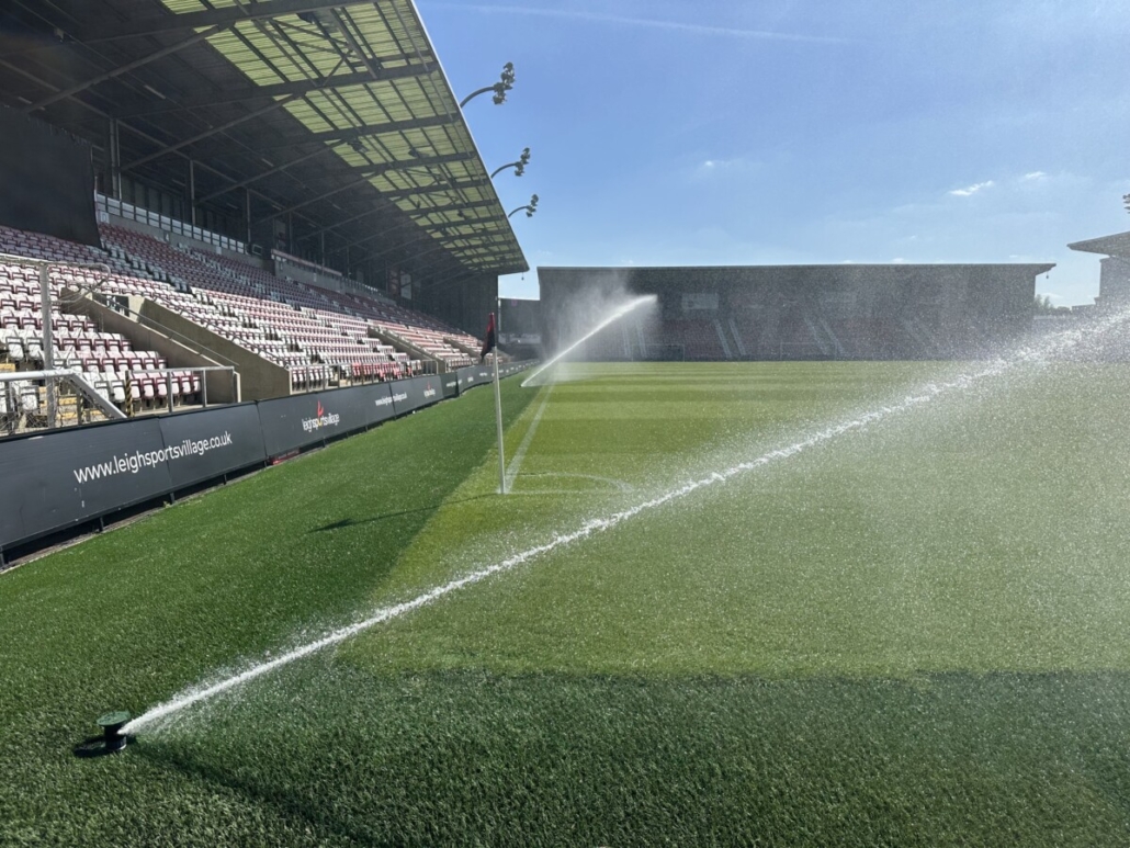 Hunter Irrigation Makes an Instant Impact